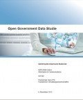 Open Government Data Studie Open Government Data Studie, © Materna/Hochschule Harz