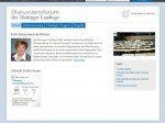 Online-Diskussionsforum Thüringen © Thüringer Landtag