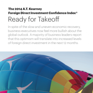 Foreign Direct Investment Confidence Index 2014, © A.T. Kearney