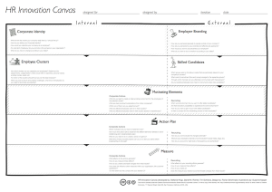 Insight Innovation GmbH: HR Innovation Canvas