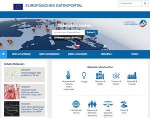 Europäisches Datenportal, © EU