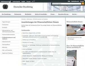 Gutachten online, © Deutscher Bundestag