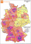 Kaufkraft-Prognose nach Kreisen Kaufkraft-Prognose nach Kreisen