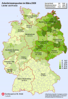 Arbeitslosenquote nach Ländern und Kreisen Arbeitslosenquote nach Ländern und Kreisen