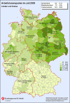 Arbeitslosenquote nach Ländern und Kreisen Arbeitslosenquote nach Ländern und Kreisen