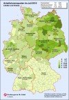 Arbeitlosenquoten (© Bundesagentur für Arbeit) Arbeitlosenquoten