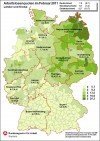 © Bundesagentur für Arbeit Arbeitlosenquoten