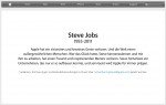 Steve Jobs - Nachruf Steve Jobs - Nachruf