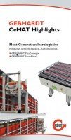 Gebhardt CeMAT-Highlights Gebhardt CeMAT-Highlights
