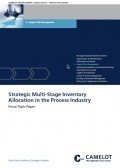Camelot Focus Topic Paper: Strategic Multi-Stage Inventory Allocation in the Process Industry Camelot Focus Topic Paper: Strategic Multi-Stage Inventory Allocation in the Process Industry