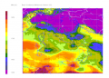 Meteotest-Strahlungskarte Italien Meteotest-Strahlungskarte Italien