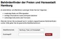 Behördenfinder Hamburg Behördenfinder Hamburg, © Finanzbehörde Hamburg
