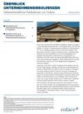Coface-Analyse: Überblick Unternehmensinsolvenzen 2012 Überblick Unternehmensinsolvenzen, © Coface 2012
