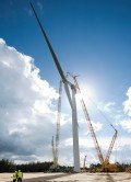 Windturbine mit weltgrößtem Rotor nimmt Betrieb auf Windturbine mit dem weltgrößten Rotor nimmt den Betrieb auf, © Siemens