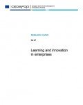 Learning and innovation in enterprises, © Cedefop
