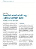 Berufliche Weiterbildung in Unternehmen, © Destatis