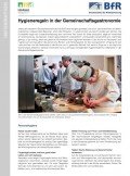 Hygieneregeln in der Gemeinschaftsgastronomie, © BfR/aid infodienst