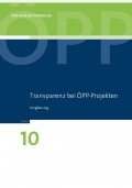 Transparenz bei ÖPP-Projekten, © ÖPP Deutschland AG