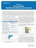 BAuA-Factsheet 02: Hart im Nehmen? Körperlich harte Arbeit nach wie vor aktuell, © BIBB/BAuA 2013