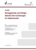 Beweggründe und Erfolgsfaktoren bei Gründungen im Nebenerwerb, © BMWi