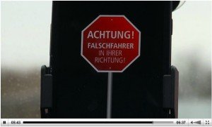 Falschfahrer-App, © Technische Universität Clausthal