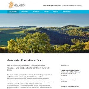 Geoportal Rhein-Hunsrück, © Kreisverwaltung Rhein-Hunsrück-Kreis