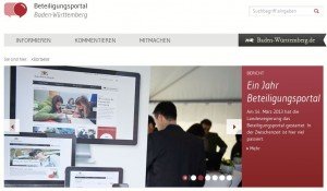 Beteilgungsportal Baden-Württemberg, © http://beteiligungsportal.baden-wuerttemberg.de