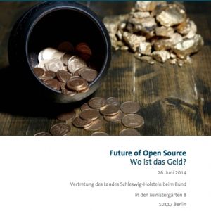 Konferenzprogramm: Future of Open Source – Wo ist das Geld?, © BITKOM 2014