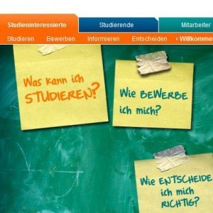 TU Ilmenau präsentiert ein neues Online-Portal, Screenshot © TU Ilmenau