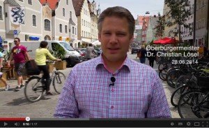 OB-Videostatement vom 28.06.2014: Fußgängerzone – Wie geht es weiter? (Screenshot, © YouTube)