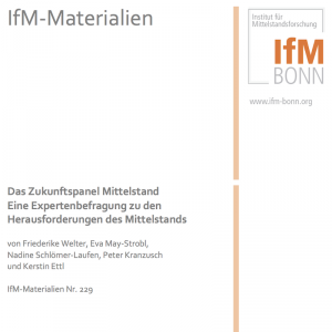Das Zukunftspanel Mittelstand. Eine Expertenbefragung zu den Herausforderungen des Mittelstands (© IfM Bonn 2014)