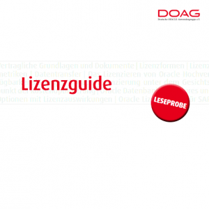 Oracle-Lizenzguide (kostenfreie Leseprobe), © DOAG