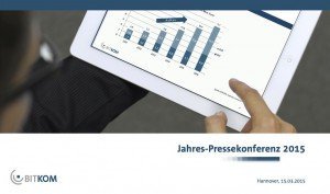 Jahrespressekonferenz 2015, © BITKOM