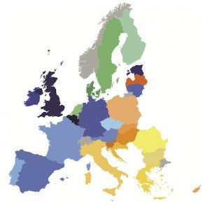 Digital Economy and Society Index (DESI) 2015 – score per country, © EU-Kommission
