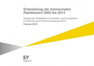 Entwicklung der kommunalen Realsteuern 2005 bis 2014, © Ernst & Young