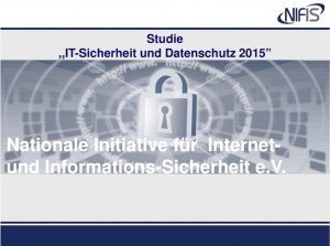 Studie: IT-Sicherheit und Datenschuth 2015, © NIFIS