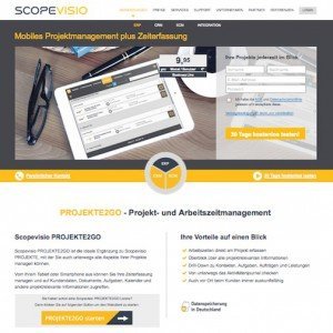 PROJEKTE2GO, © Scopevisio