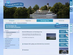 Starnberger See, © Bayerische Seenschifffahrt GmbH