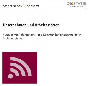 Nutzung von Informations- und Kommunikationstechnologien in Unternehmen, © Destatis