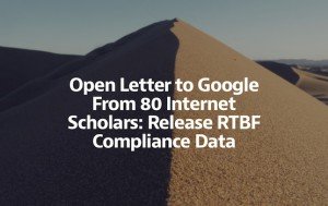 Open Letter to Google, © Medium