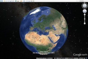 Google Earth, © Google Inc.
