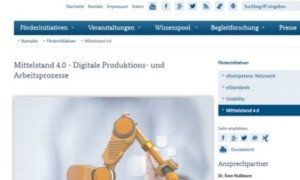 Förderinitiative Mittelstand 4.0, © BMWi