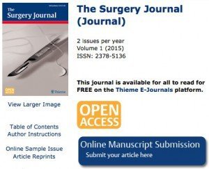 The Surgery Journal, © Thieme Medical Publishers, Inc.