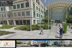 Street View: Infinite Loop, Cupertino, © Google Inc.
