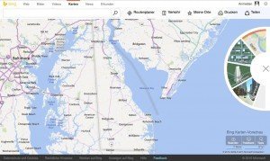 Bing Maps, © Microsoft