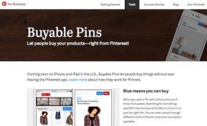 Buyable Pins, © Pinterest