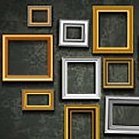 Picture frame vector. Photo art gallery, © Banana Republic – Fotolia