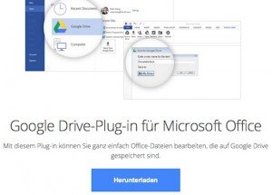 Plugin für MS Office, © Google Inc.