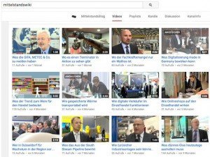 MittelstandsWiki auf YouTube, © MittelstandsWiki, YouTube