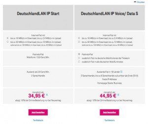 Paketvergleich, © Deutsche Telekom AG